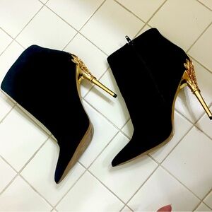 belamie stiletto ankle booties